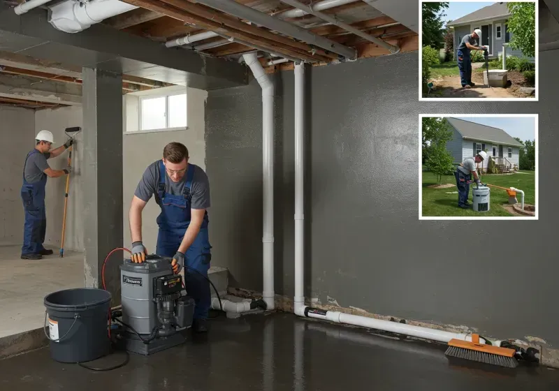 Basement Waterproofing and Flood Prevention process in Angels Camp, CA